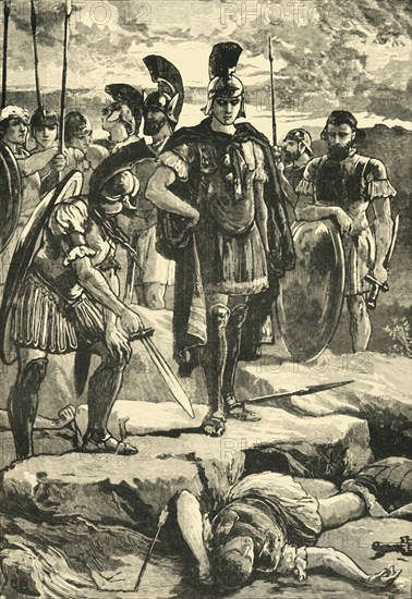 Alexander and the Body of Darius', 1890.