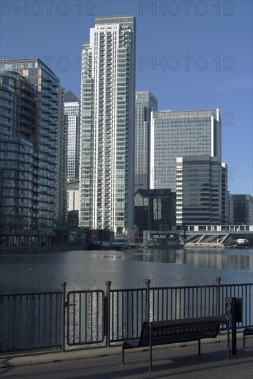 Docklands and Canary Wharf, London, England, UK, 2/3/10.