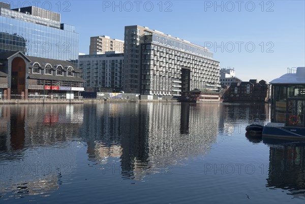 Docklands and Canary Wharf, London, England, UK, 2/3/10.