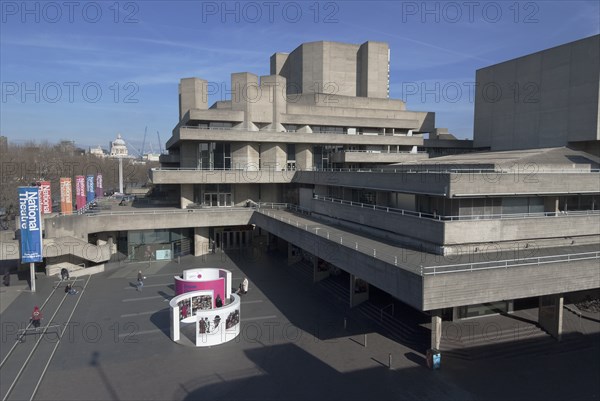 National Theatre, South Bank, London, England, UK, 16/3/10.