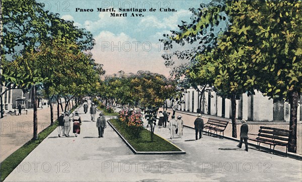 'Paseo Martí, Santiago de Cuba'