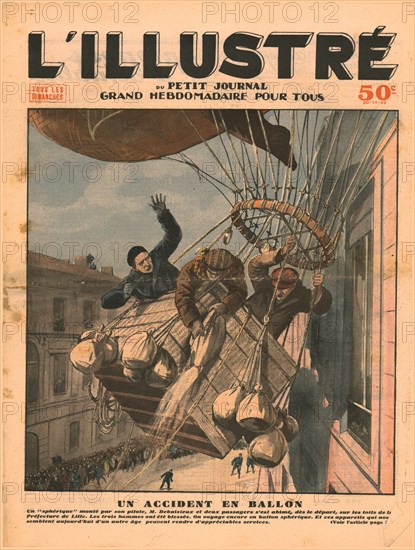 A ballooning accident,1932