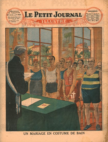 A marriage in swimwear,1929