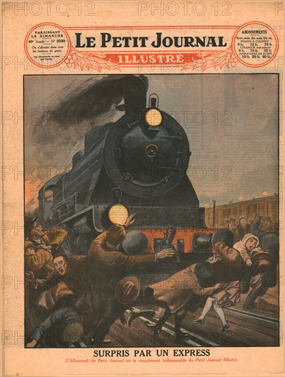 Surpris Par Un Express,1929