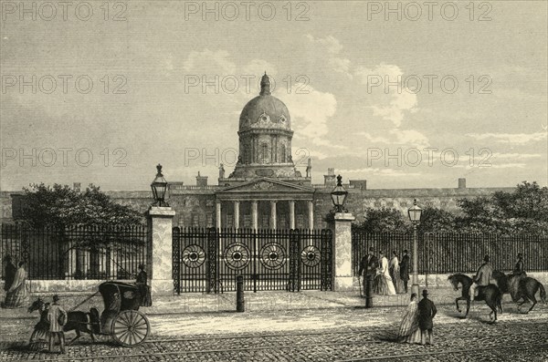 'Front View of Bethlehem Hospital', c1876