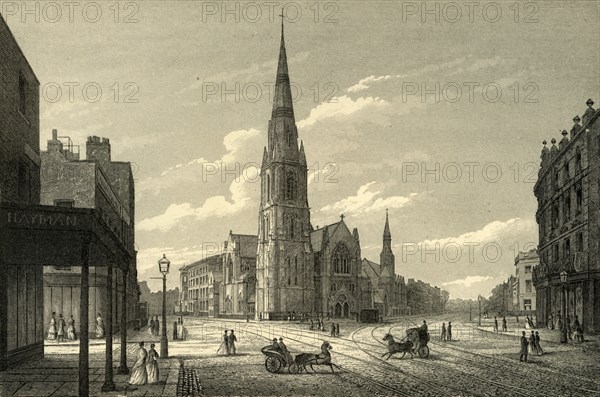 'Rowland Hill's Chapel & Schools, Westminster Bridge Road'