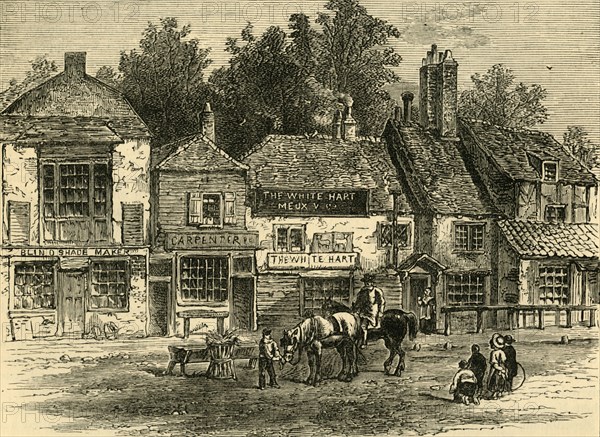 'The "White Hart", Knightsbridge