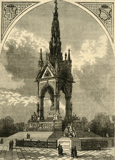 'The Albert Memorial', c1876