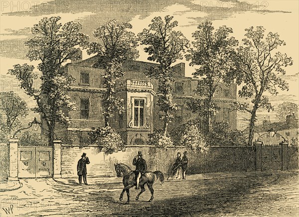 'Old Gore House, in 1830'