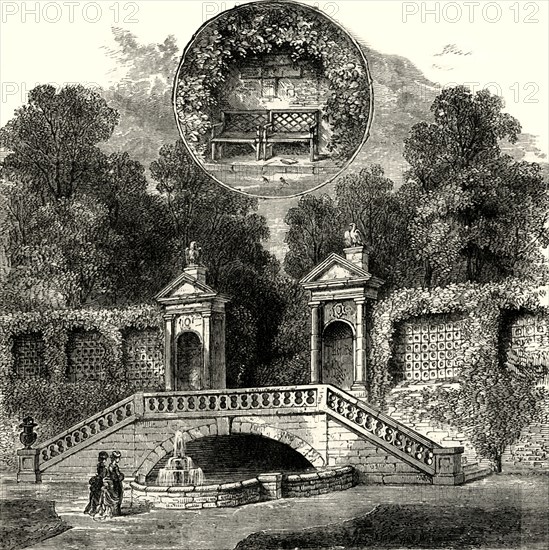 'Rogers' Seat and Inigo Jones' Gateway, Holland House'