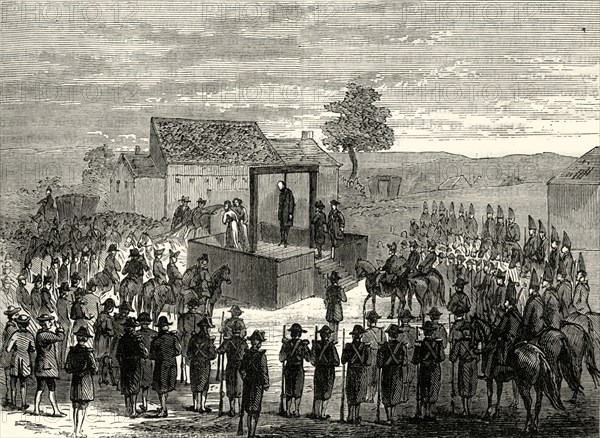 'Execution of Lord Ferrers at Tyburn',1760