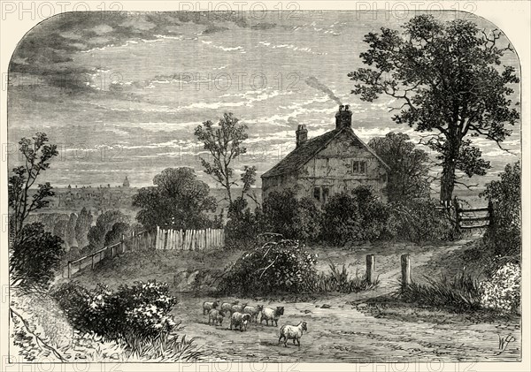 'Sir Richard Steele's House, Haverstock Hill'