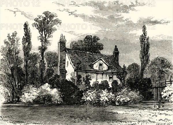 'Claude Duval's House, in 1825'