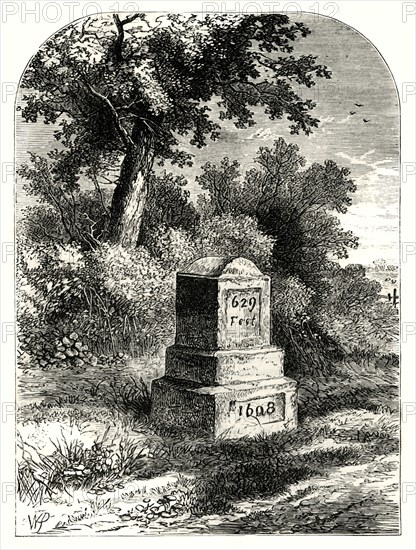 'Whittington's Stone in 1820', (c1876)