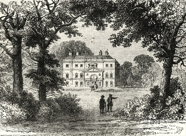 'Vane House, in 1800'