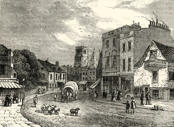 'Hackney, Looking Towards the Church