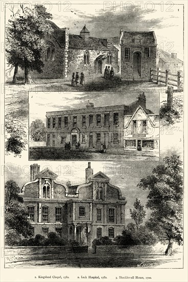 'Views in Kingsland', c1876