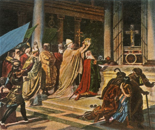 Coronation of Charlemagne in Rome, Christmas Day