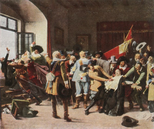 The Defenestration of Prague, 23 May 1618