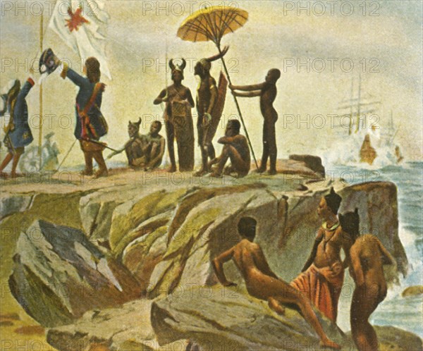 Building colonies on the African coast, 1 January 1683