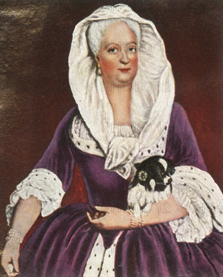 The mother of Frederick the Great,1726