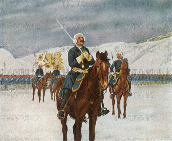 Prayer of the Old Dessauer before the Battle of Kesselsdorf, 15 December 1745