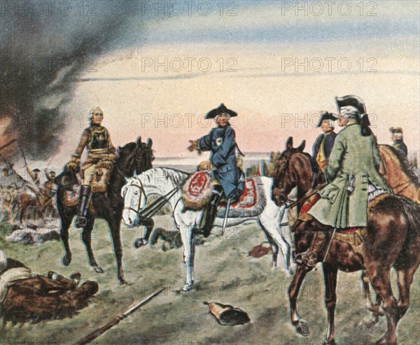 The Battle of Zorndorf, 25 August 1758