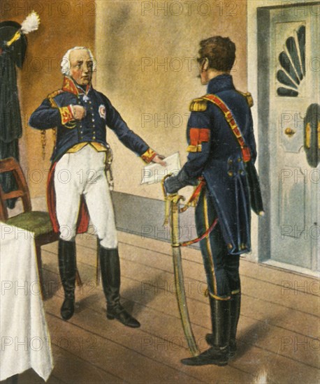 Prussian General Courbière, Commandant of Graudenz