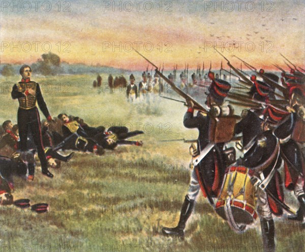 Heroic death of Schill's Eleven Officers, 16 September 1809
