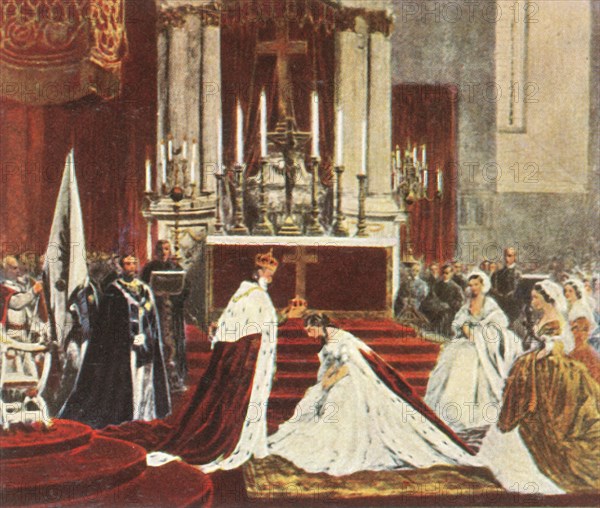 Coronation of Wilhelm I in Königsberg, 18 October 1861