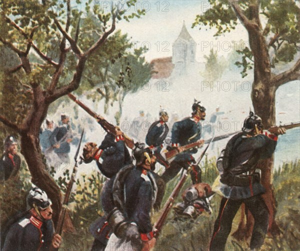 The Battle of Königgratz, 3 July 1866