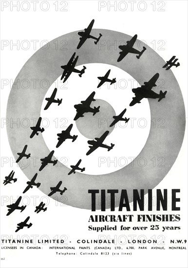'Titanine Aircraft Finishes',1941