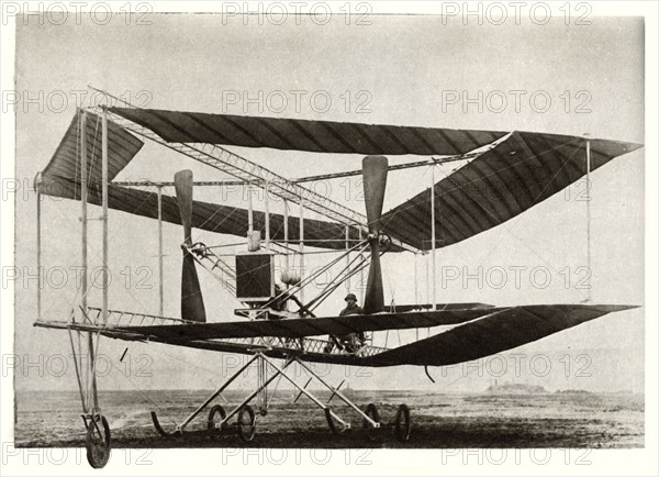 The Edwards Rhomboidal biplane, c1911