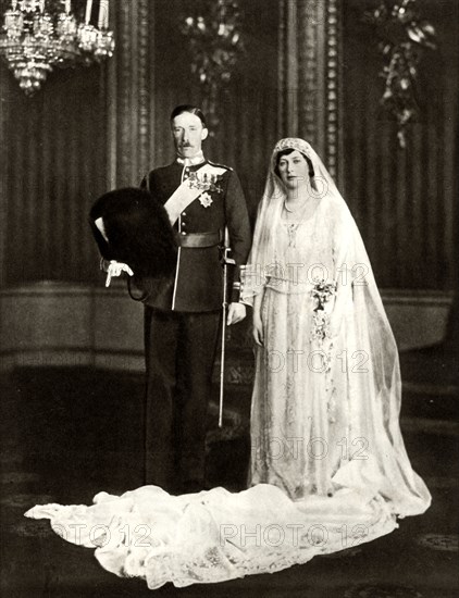 The marriage of Princess Mary and Viscount Lascelles, 28 February 1922