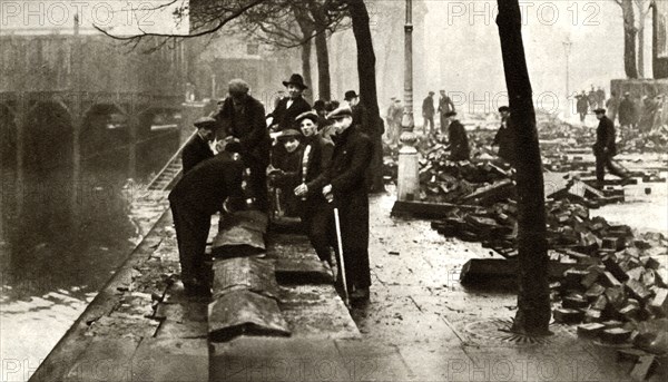 Flooding in London,1928