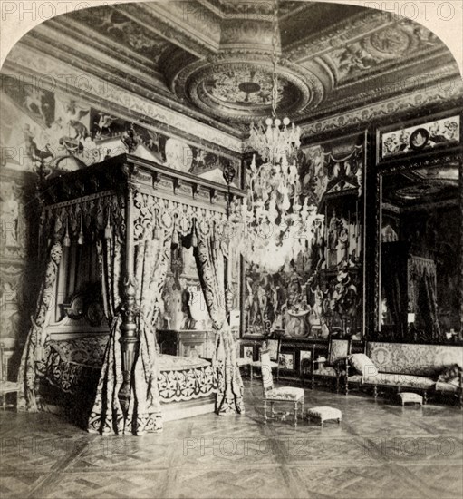 'Reception Room of Catherine de Medicis, palace of Fontainebleau