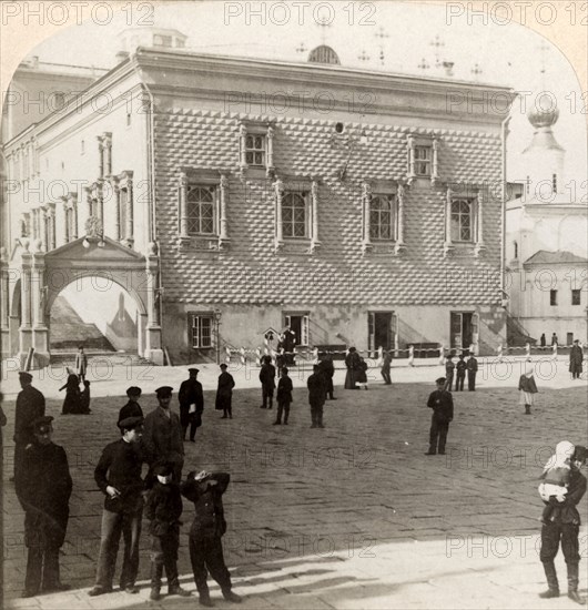 'Famous Red Staircase and old Palace, Moscow