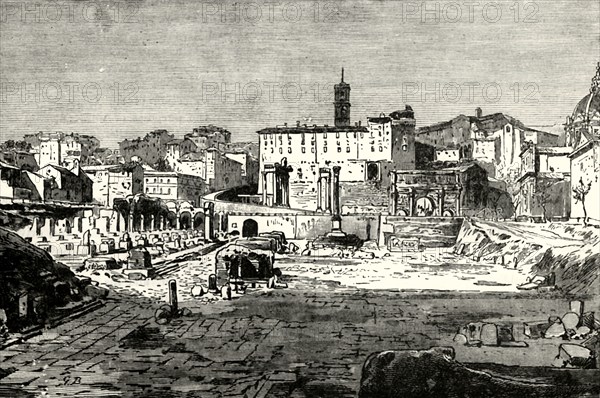 'The Forum at Rome',1890