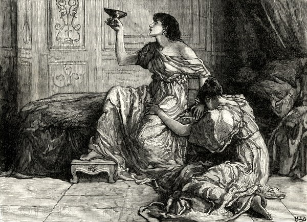 'Death of Sophonisba',1890