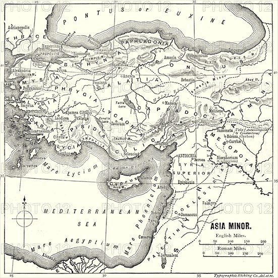'Asia Minor - Map',1890