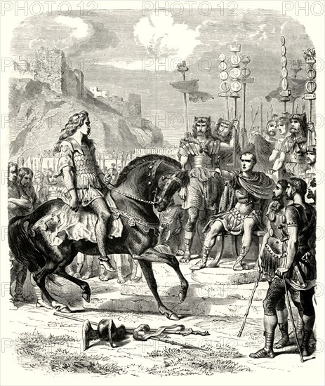 'Vercingetorix Before Caesar',1890