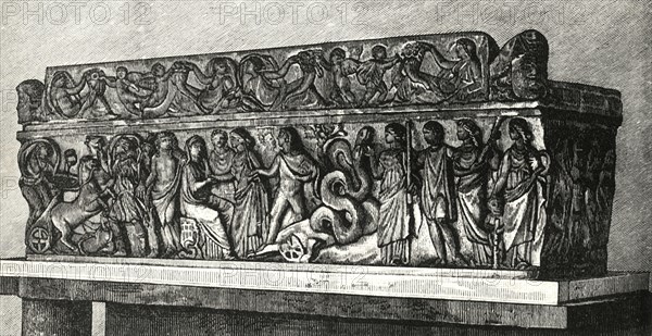 'Roman Sarcophagus',1890