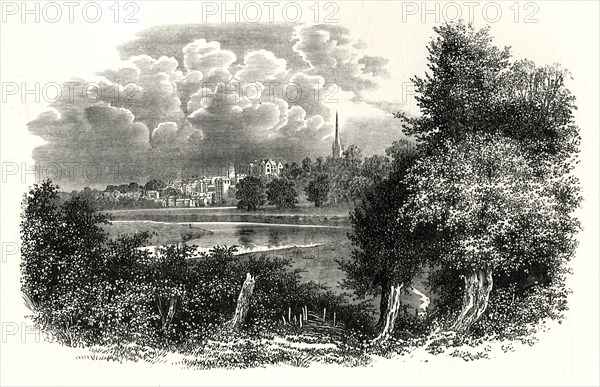 'On the Wye', c1890