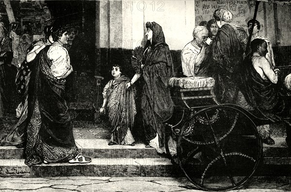 'The Entrance of a Roman Theatre',1890