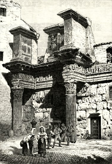 'Ruins of Part of Nerva's Forum, Rome'