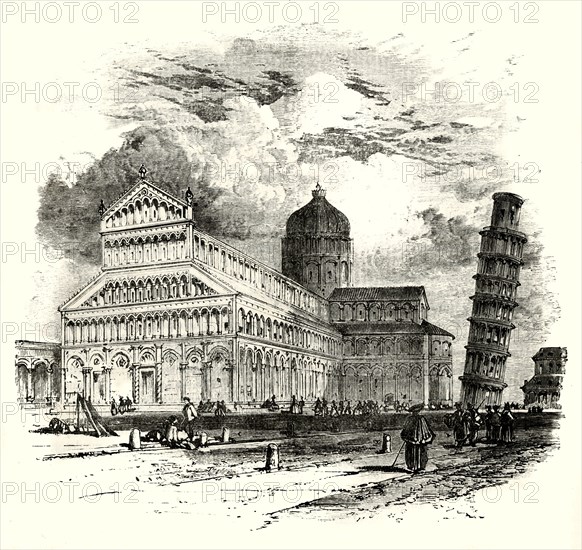 'The Cathedral and Leaning Tower, Pisa'