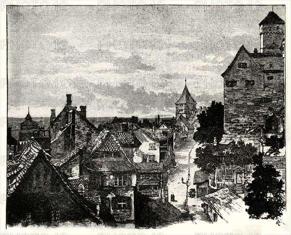 'The Kaiserberg, Nuremberg'