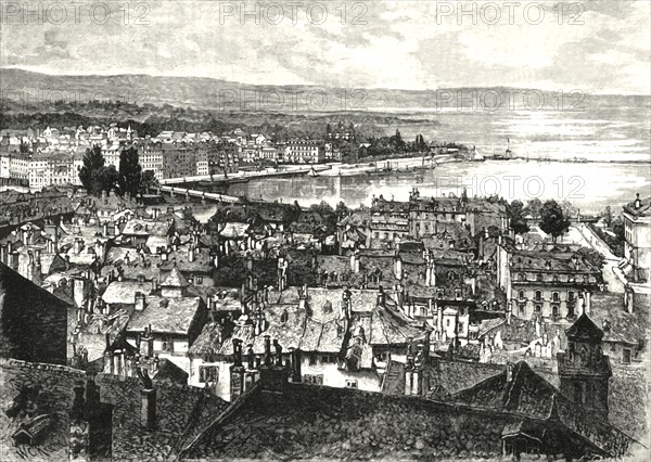 'Geneva, Looking Towards The Lake'