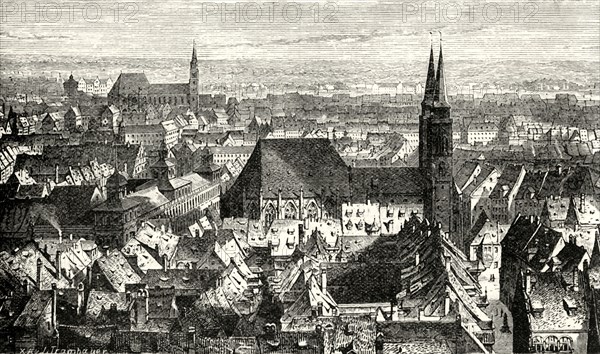 'Nuremberg from the Walls',1890