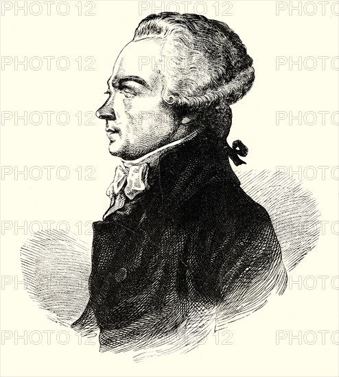 'Maximilien Robespierre', c1780